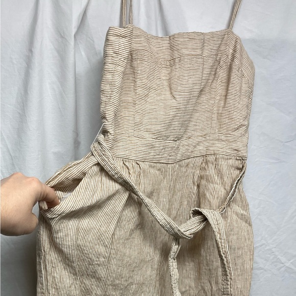 J Crew size 4 linen jumpsuit - Picture 2 of 7